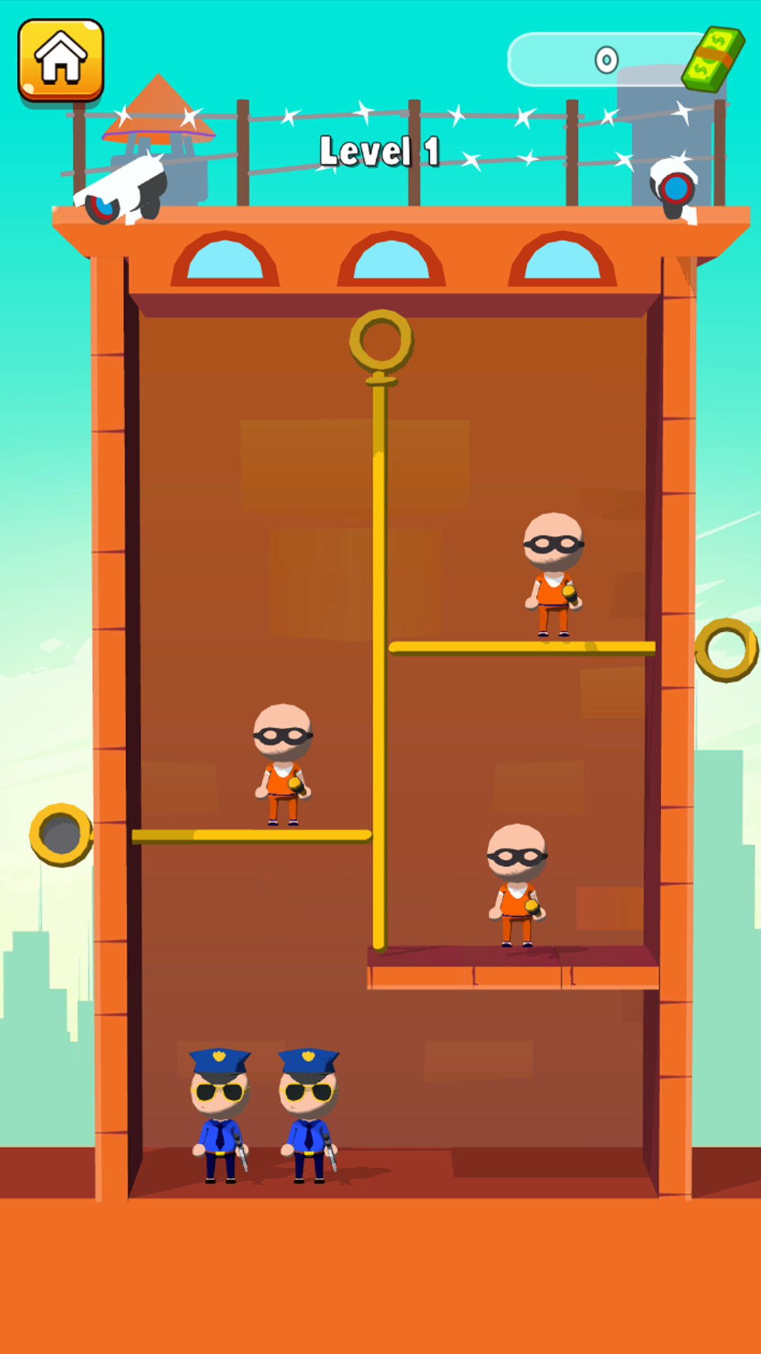 اسکرین شات 4 بازی Prison Escape: Pin Rescue