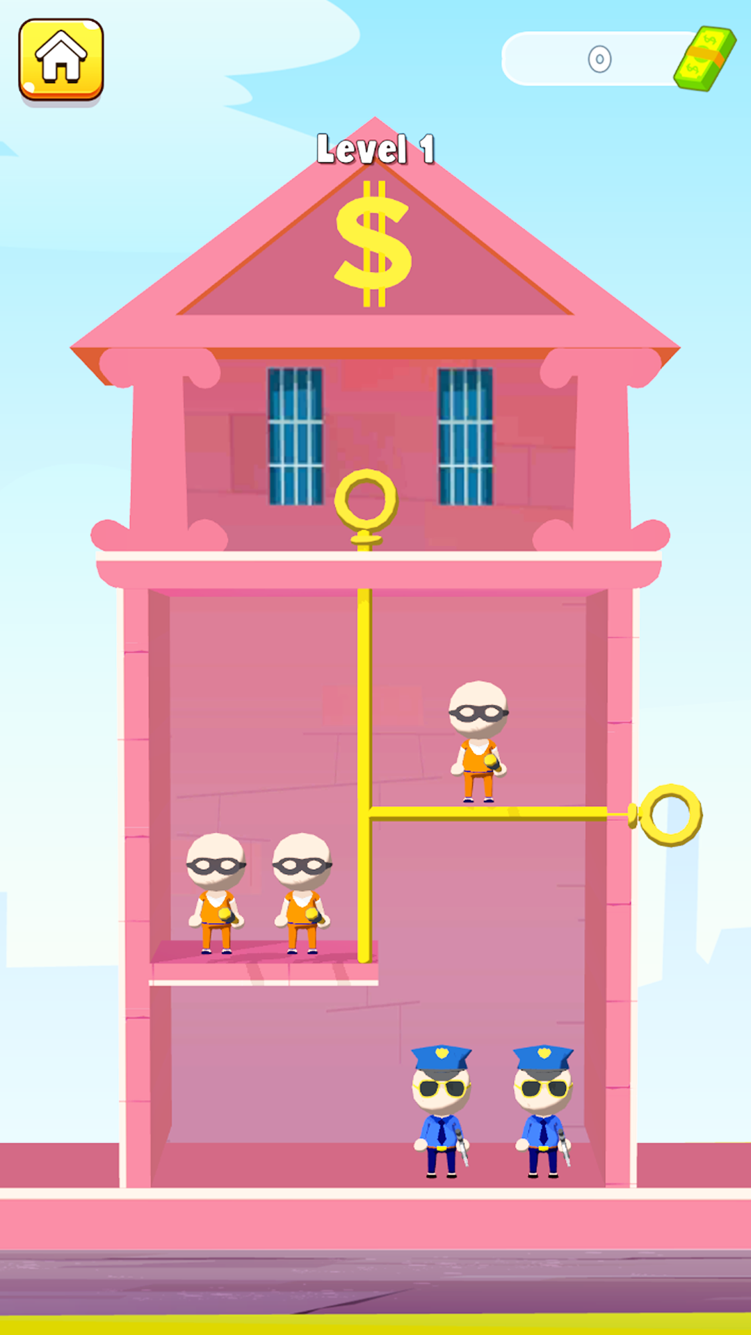 اسکرین شات 6 بازی Prison Escape: Pin Rescue