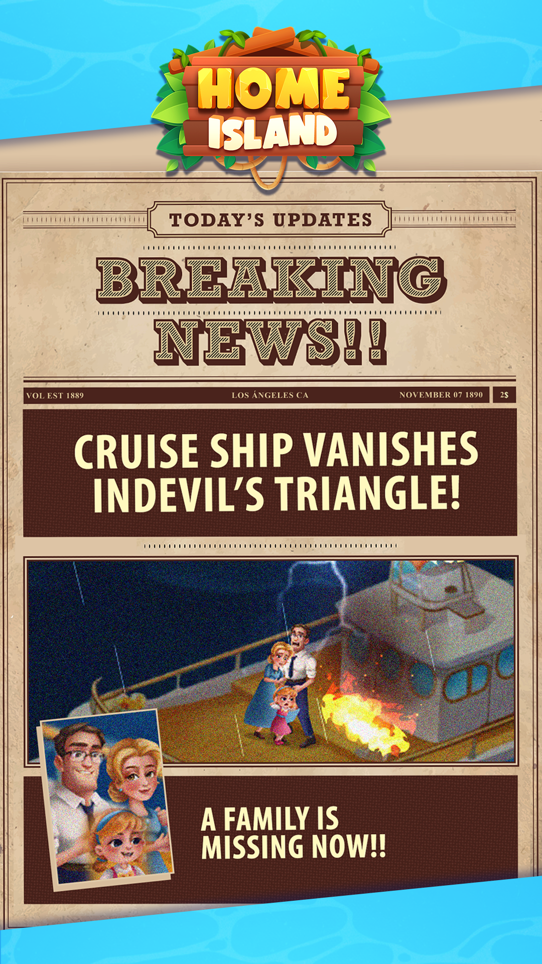 اسکرین شات 1 بازی Home Island Pin: Family Puzzle