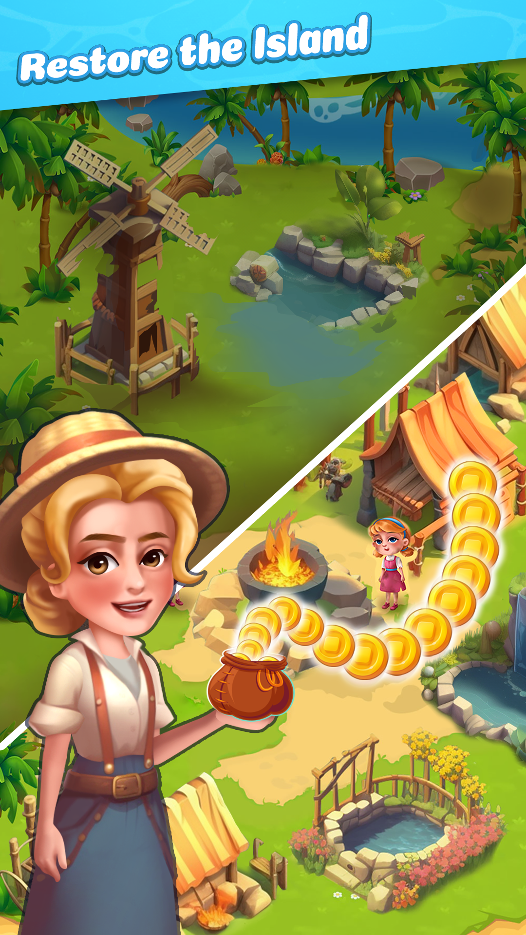 اسکرین شات 6 بازی Home Island Pin: Family Puzzle