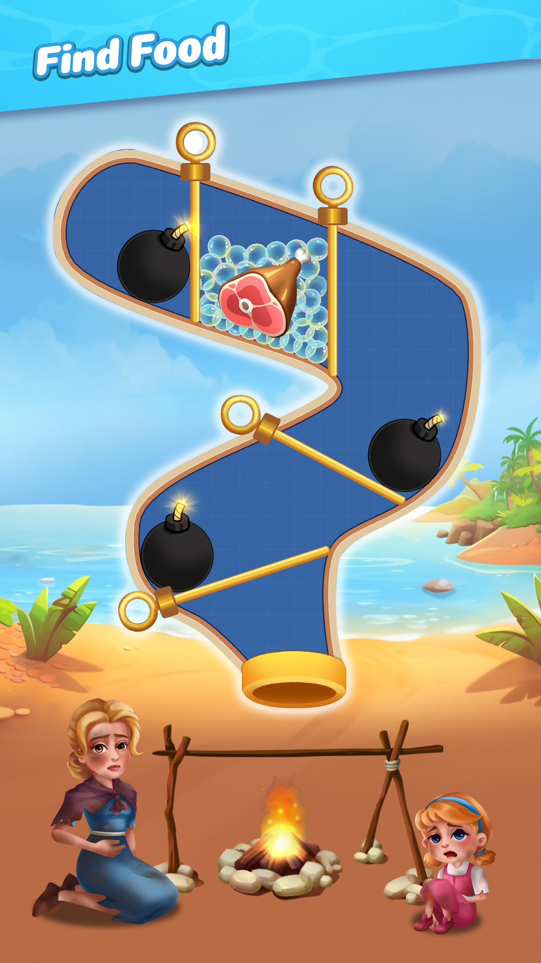 اسکرین شات 3 بازی Home Island Pin: Family Puzzle