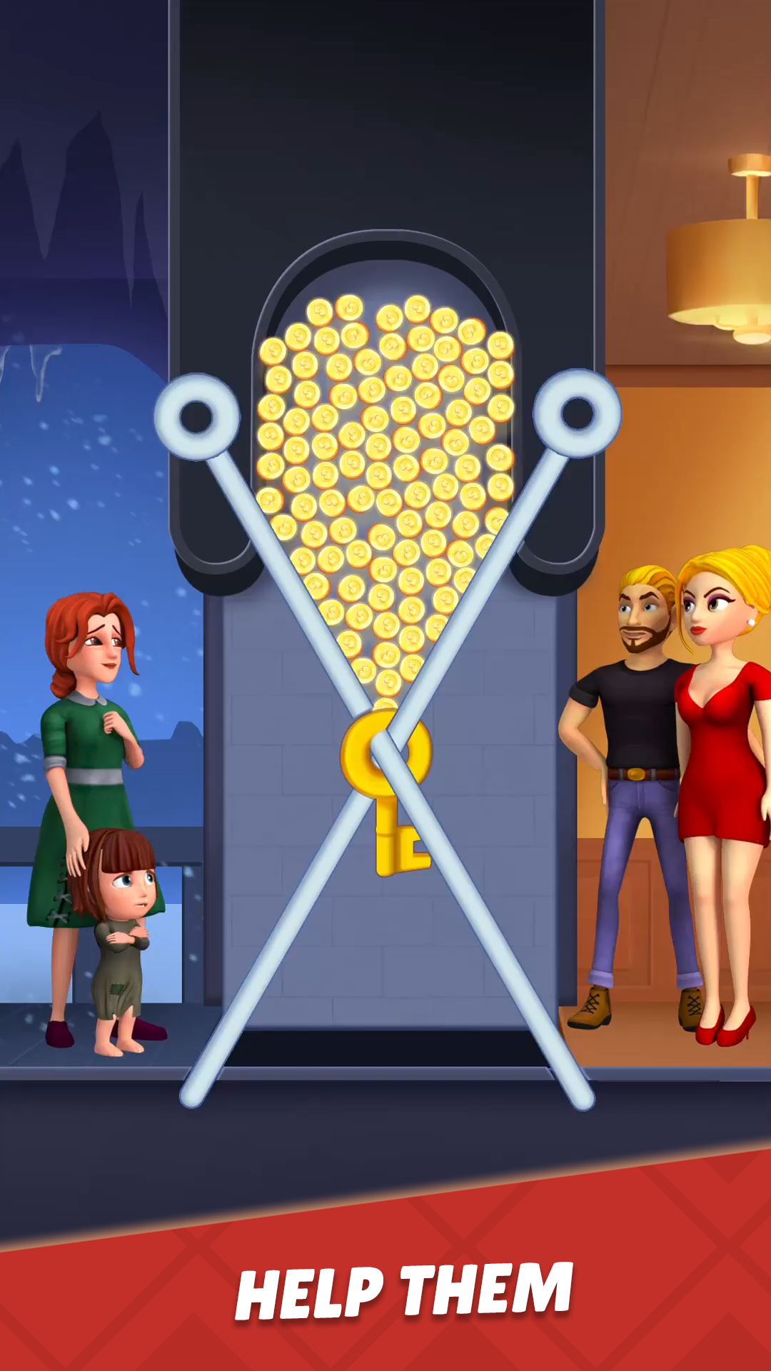 اسکرین شات 3 بازی Home Pin 2: Family Adventure