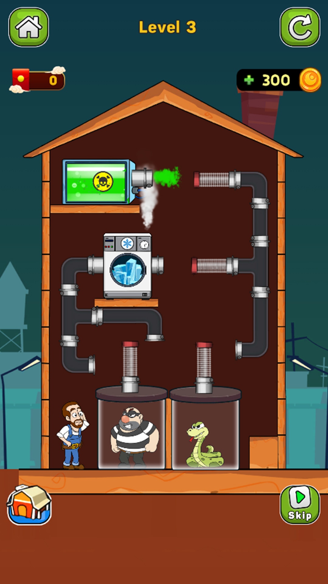 اسکرین شات 5 بازی Home Pipe: Water Puzzle