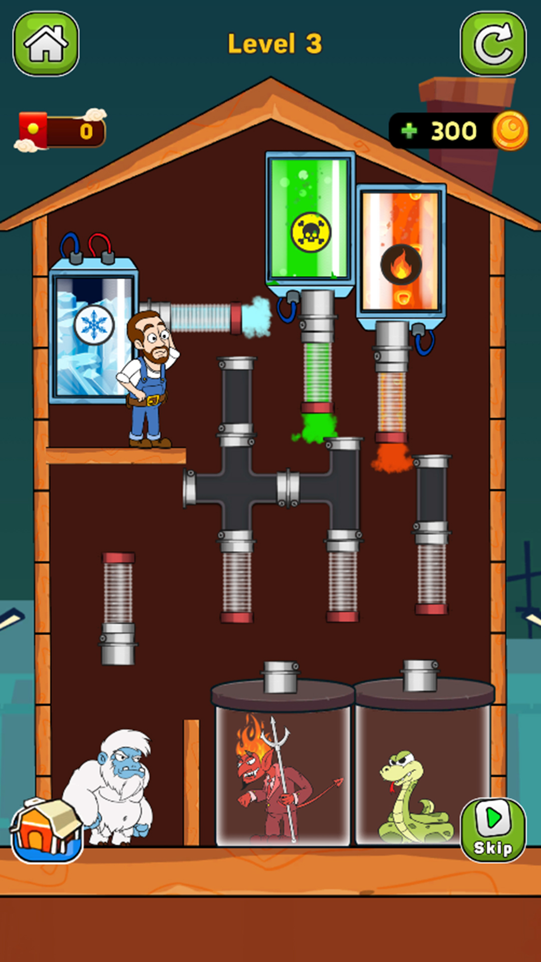 اسکرین شات 3 بازی Home Pipe: Water Puzzle