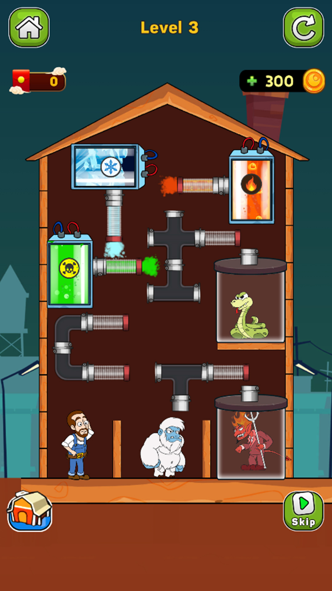 اسکرین شات 4 بازی Home Pipe: Water Puzzle