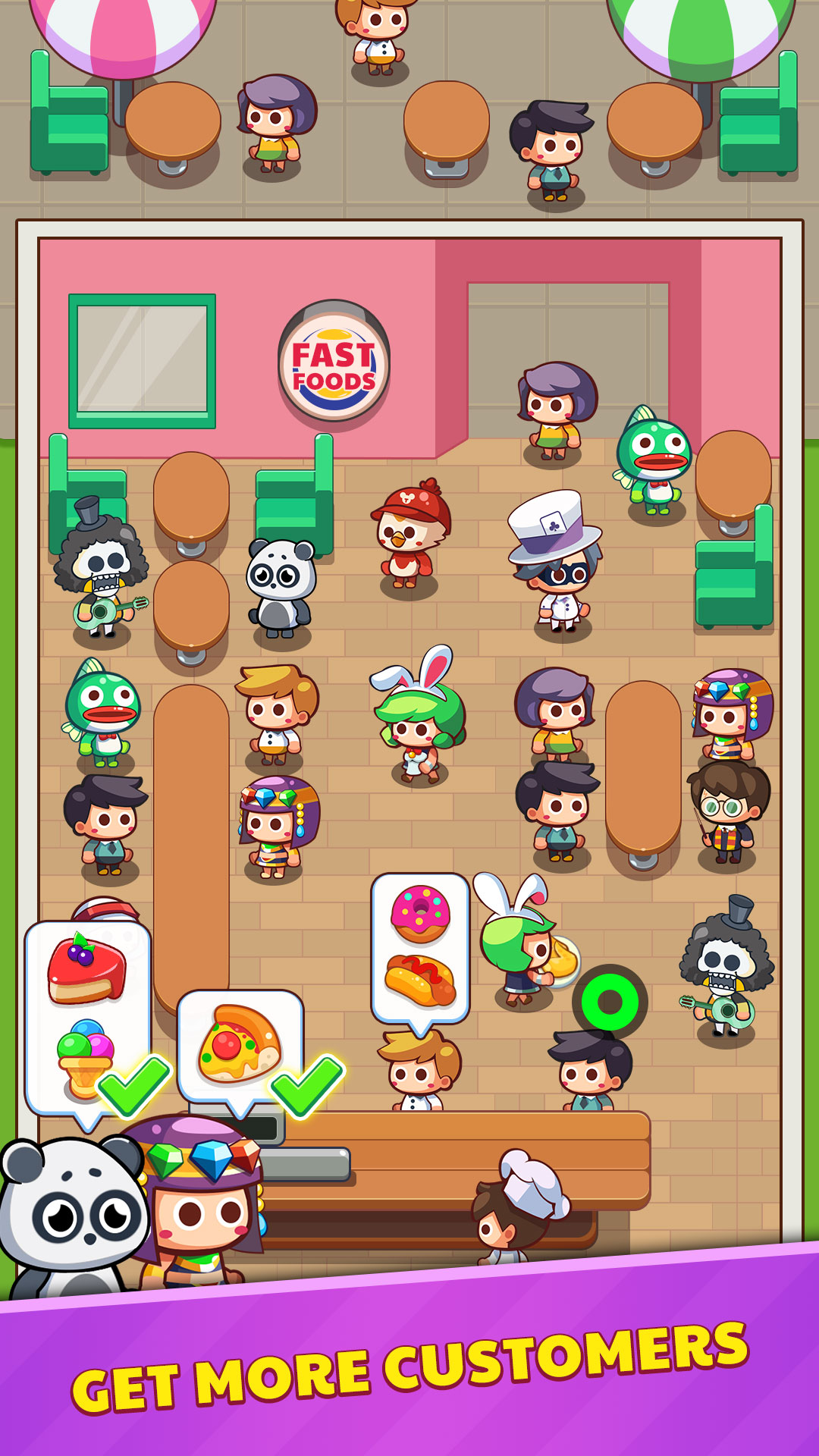 اسکرین شات 3 بازی Food Story: Idle Games