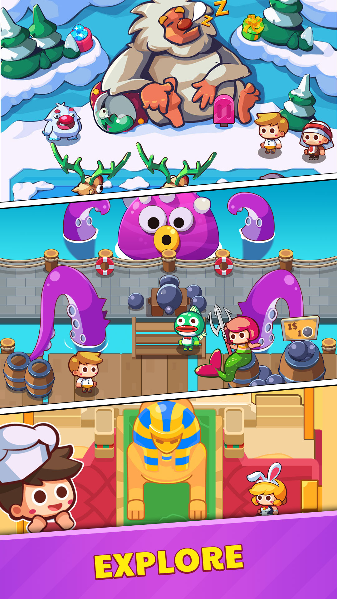 اسکرین شات 4 بازی Food Story: Idle Games