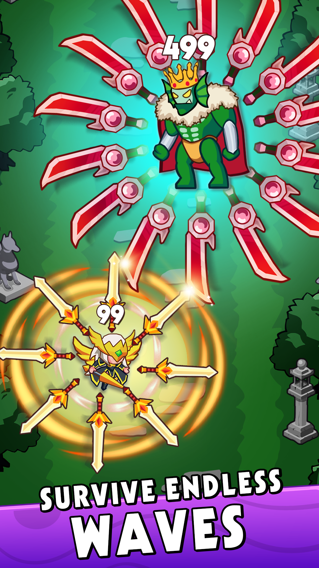 اسکرین شات 2 بازی Survivor Kingdoms: Roguelike