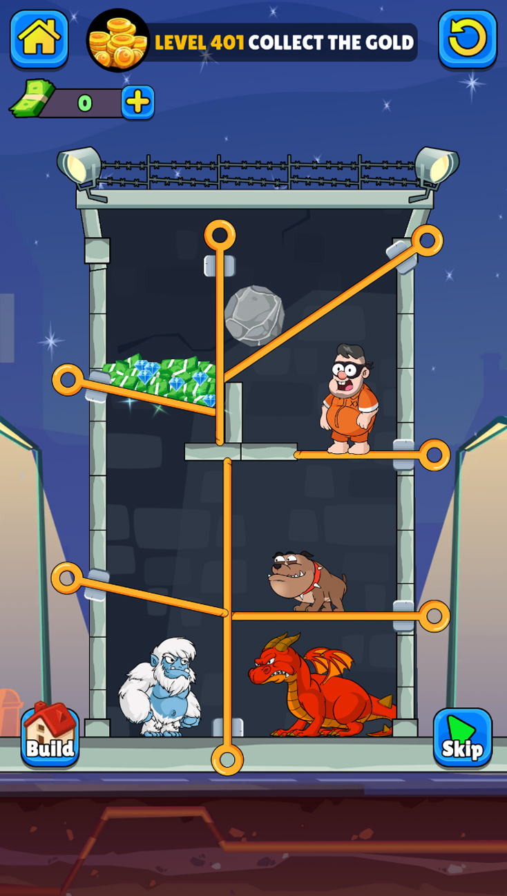 اسکرین شات 3 بازی Prison Pin Rescue