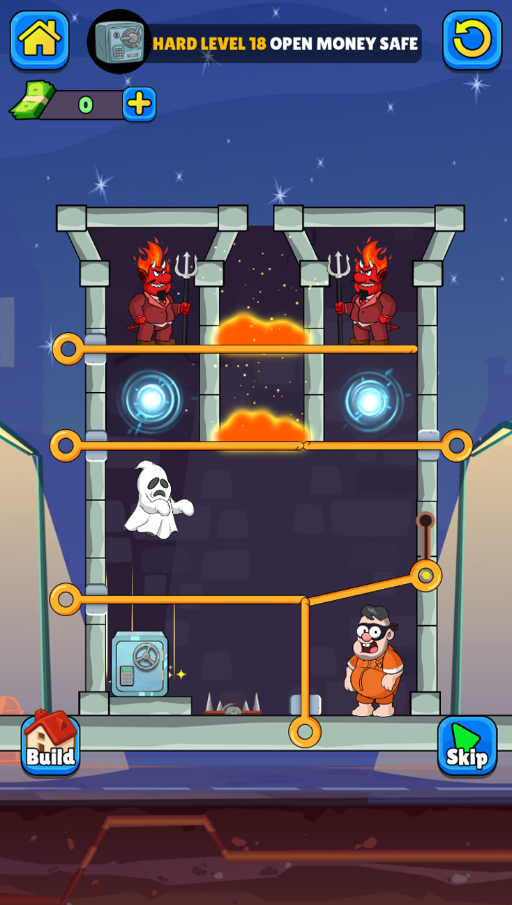 اسکرین شات 4 بازی Prison Pin Rescue