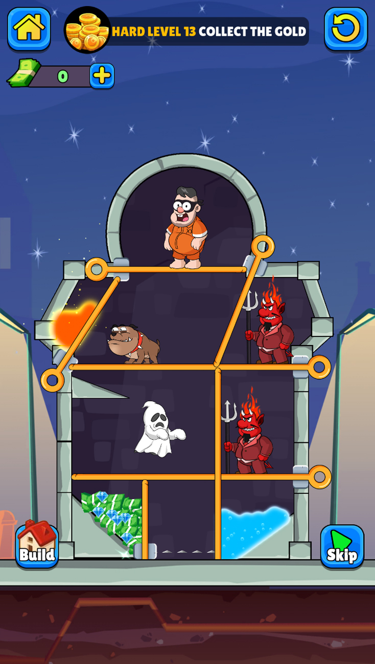 اسکرین شات 2 بازی Prison Pin Rescue