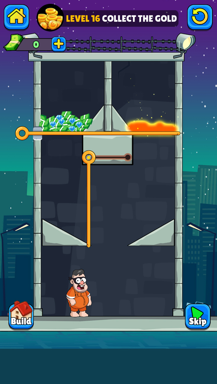 اسکرین شات 1 بازی Prison Pin Rescue