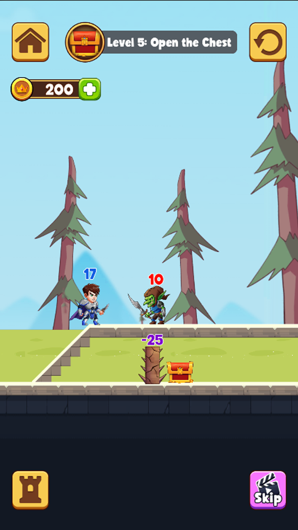 اسکرین شات 6 بازی Save The Hero - Merge Puzzle