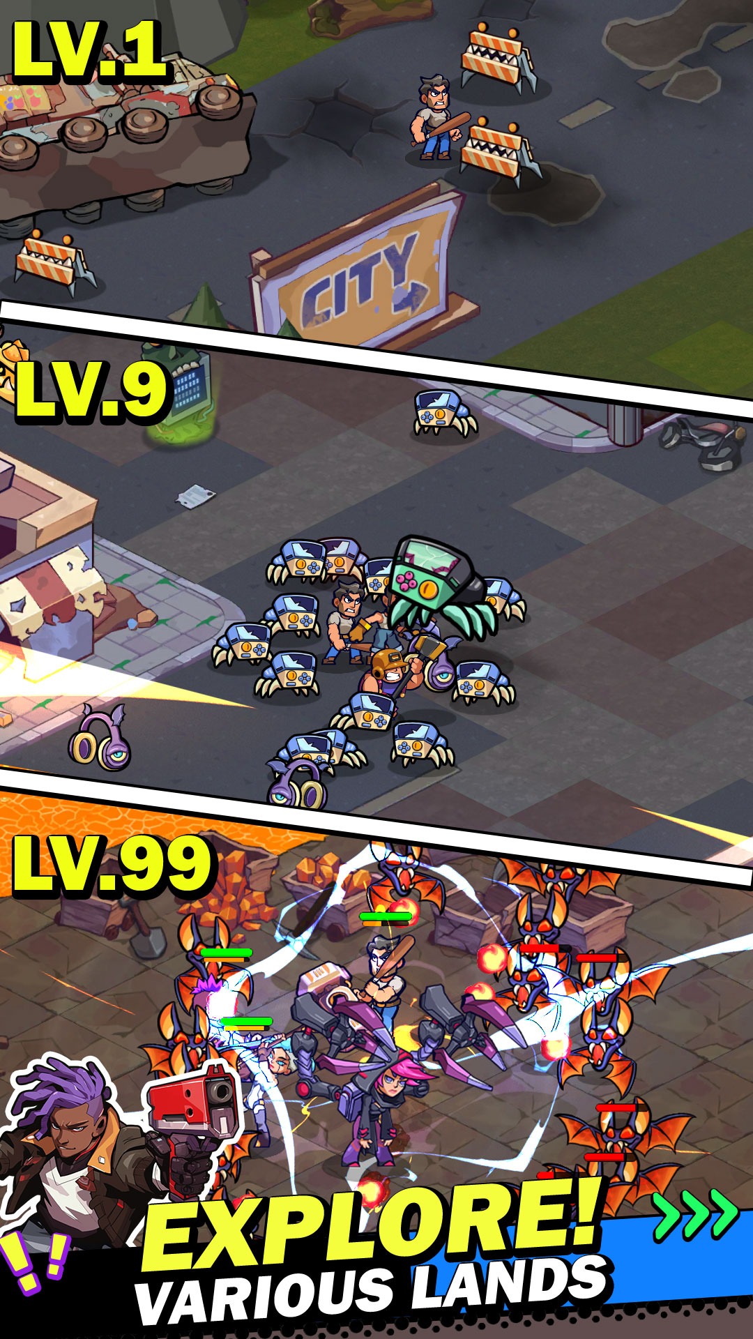 اسکرین شات 7 بازی Nexus Hero: Adventure RPG