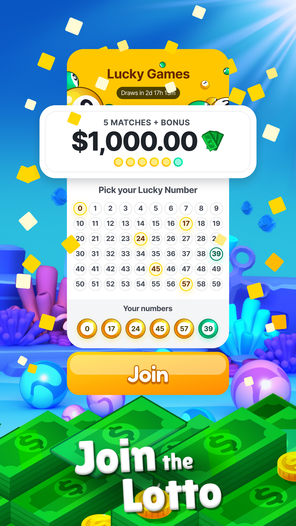 اسکرین شات 4 بازی Bubble Bling: Win Real Money