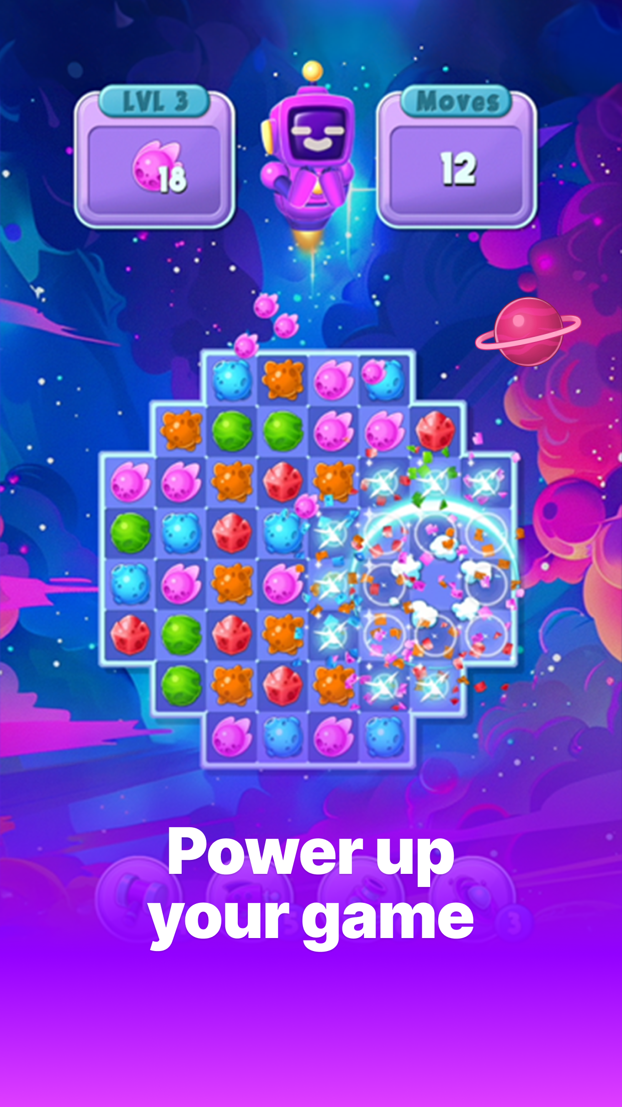 اسکرین شات 5 بازی Space Glow: Money Game