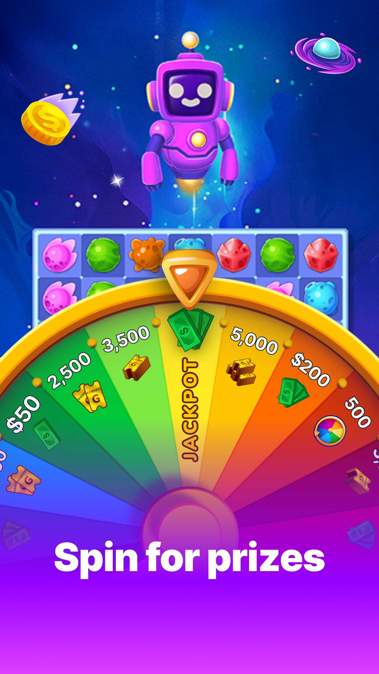 اسکرین شات 4 بازی Space Glow: Money Game