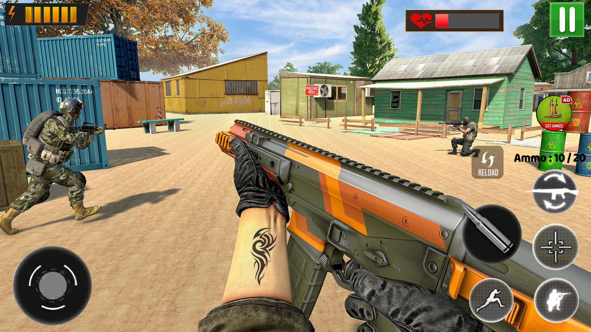 اسکرین شات 4 بازی Firing Squad Fire Battleground