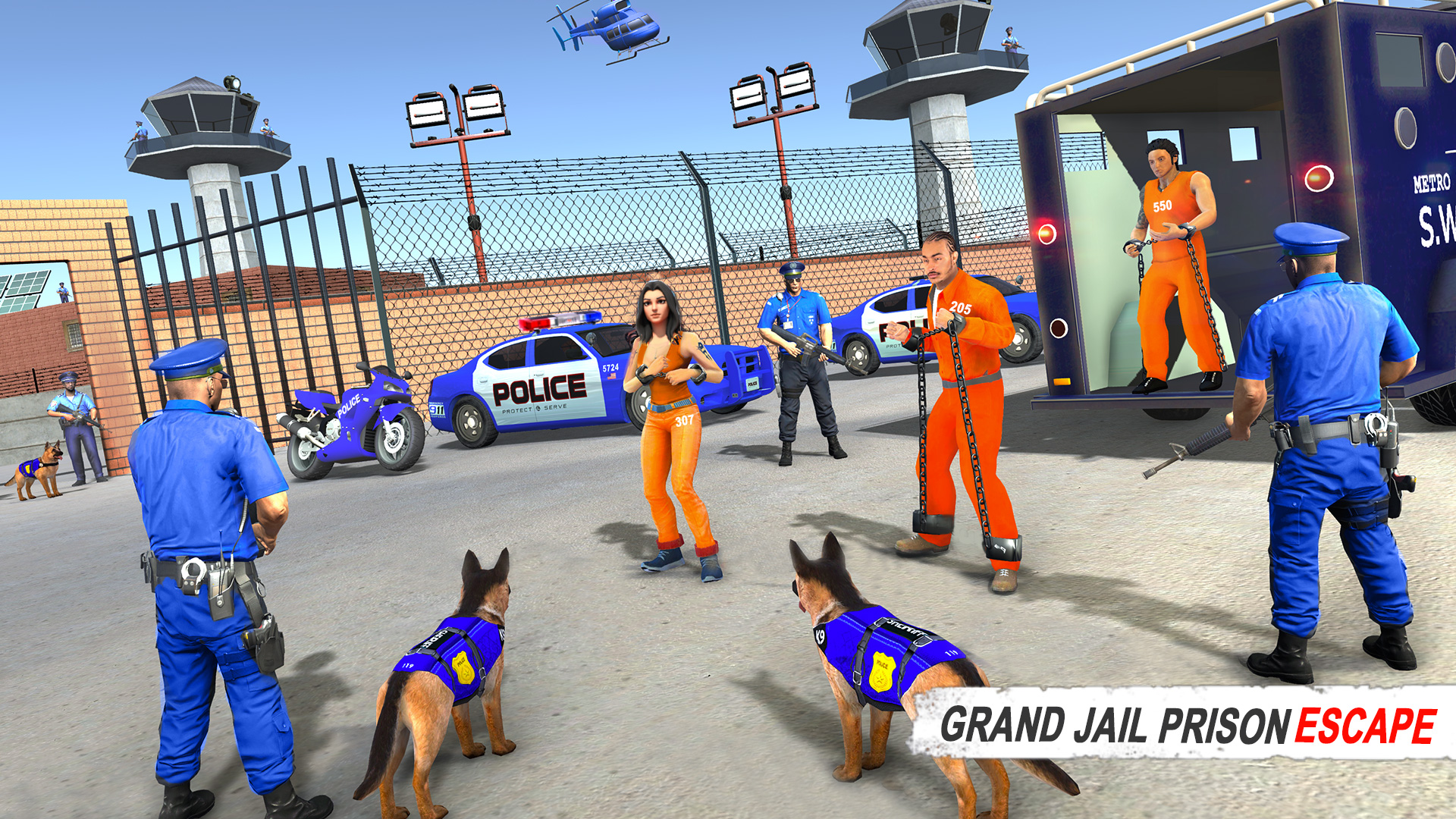 اسکرین شات 1 بازی Grand Jail Prison Escape Game