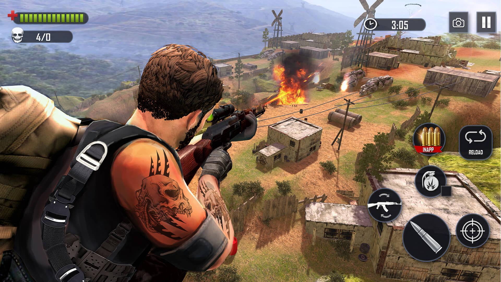 اسکرین شات 4 بازی Fps Shooting Games: Gun Strike