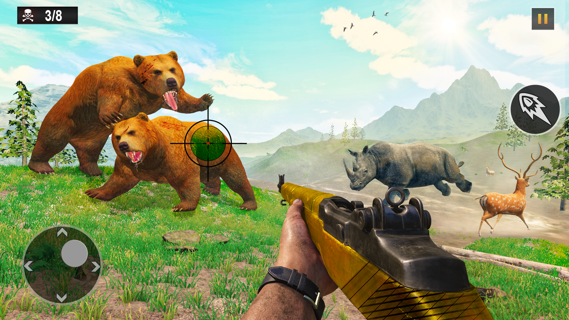 اسکرین شات 6 بازی Jungle Bear Hunting Simulator