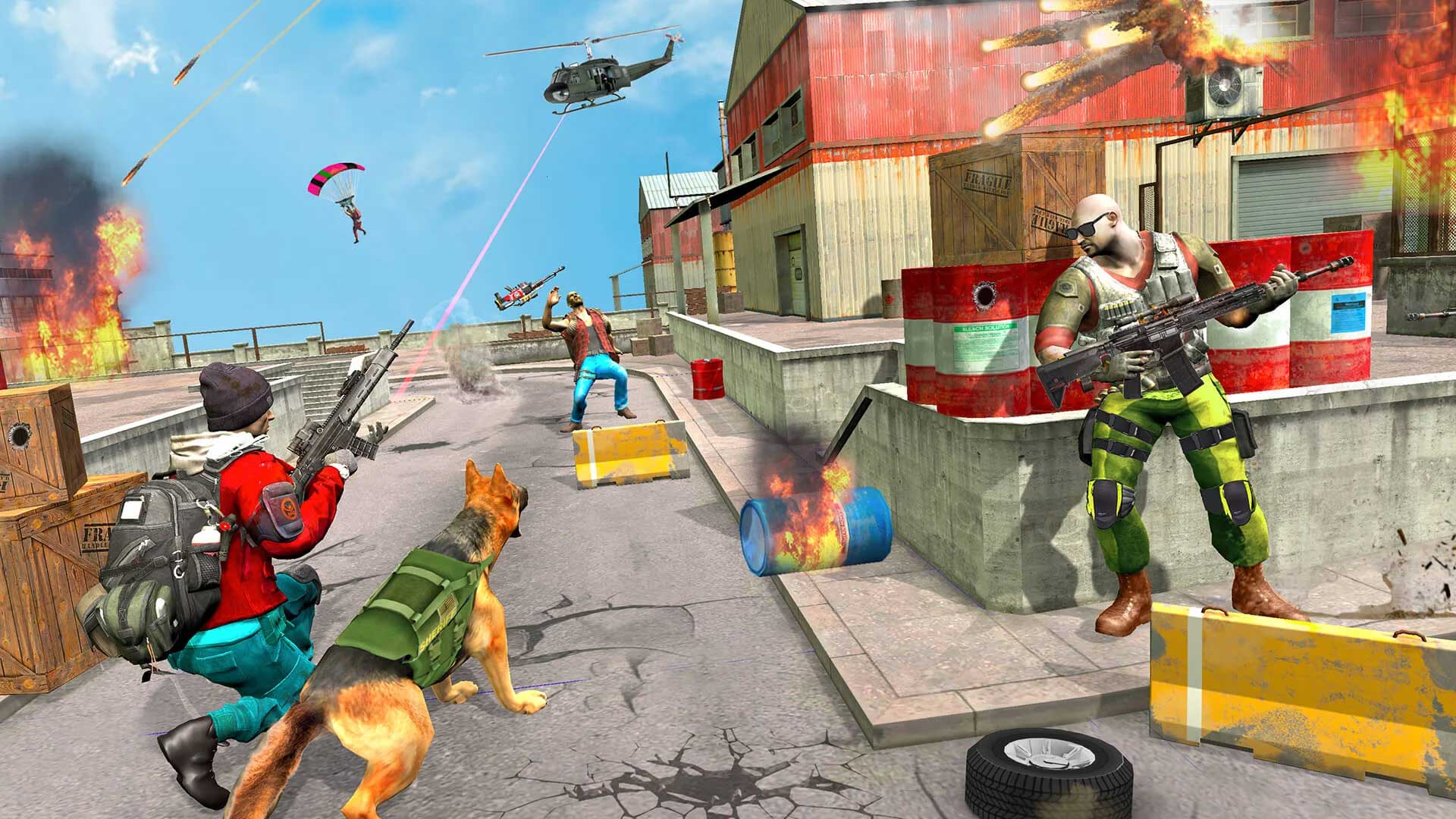 اسکرین شات 2 بازی Army Commando FPS Shooting Sim
