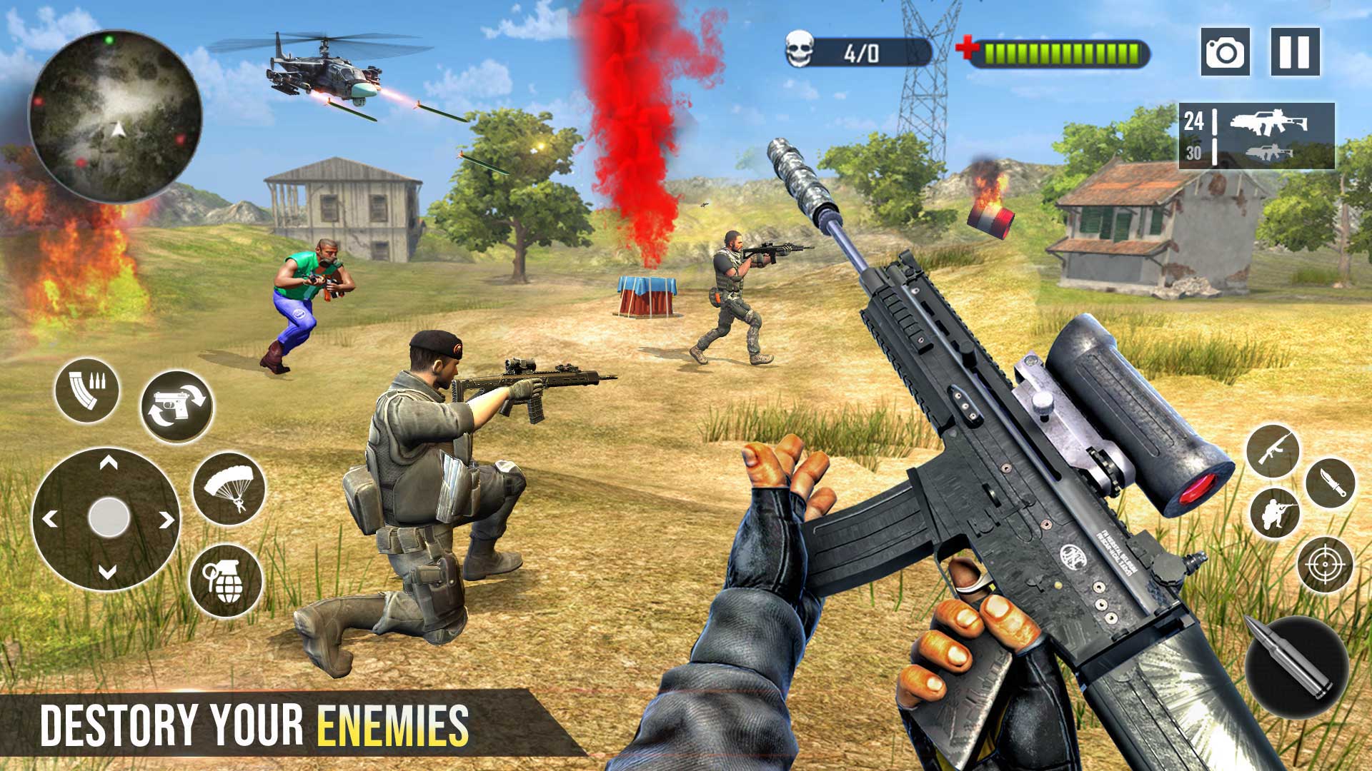 اسکرین شات 1 بازی Modern Fire Battleground Squad