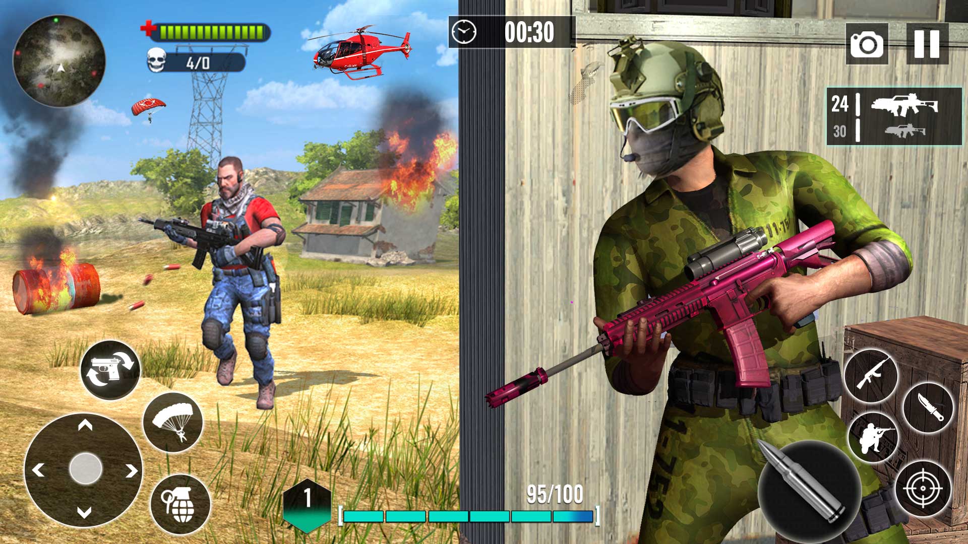 اسکرین شات 4 بازی Modern Fire Battleground Squad