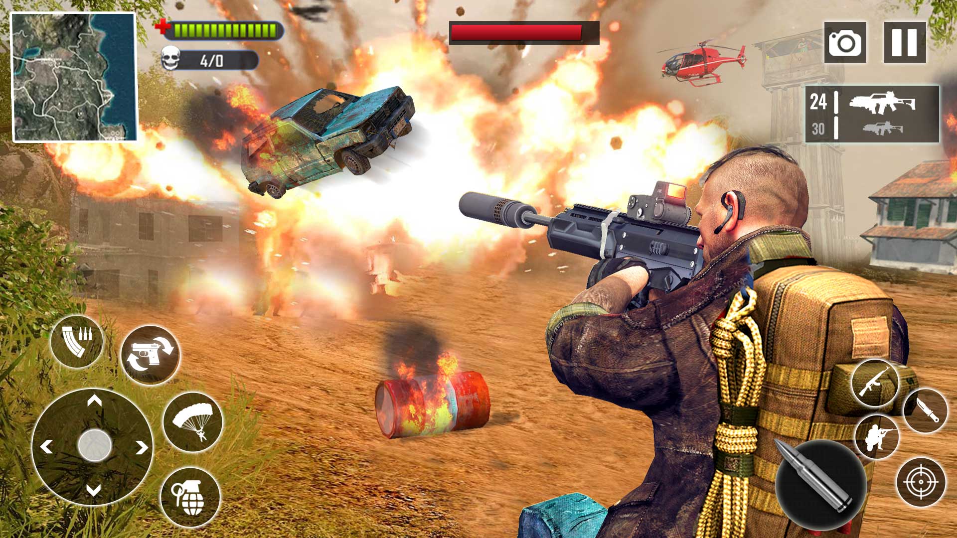 اسکرین شات 3 بازی Modern Fire Battleground Squad