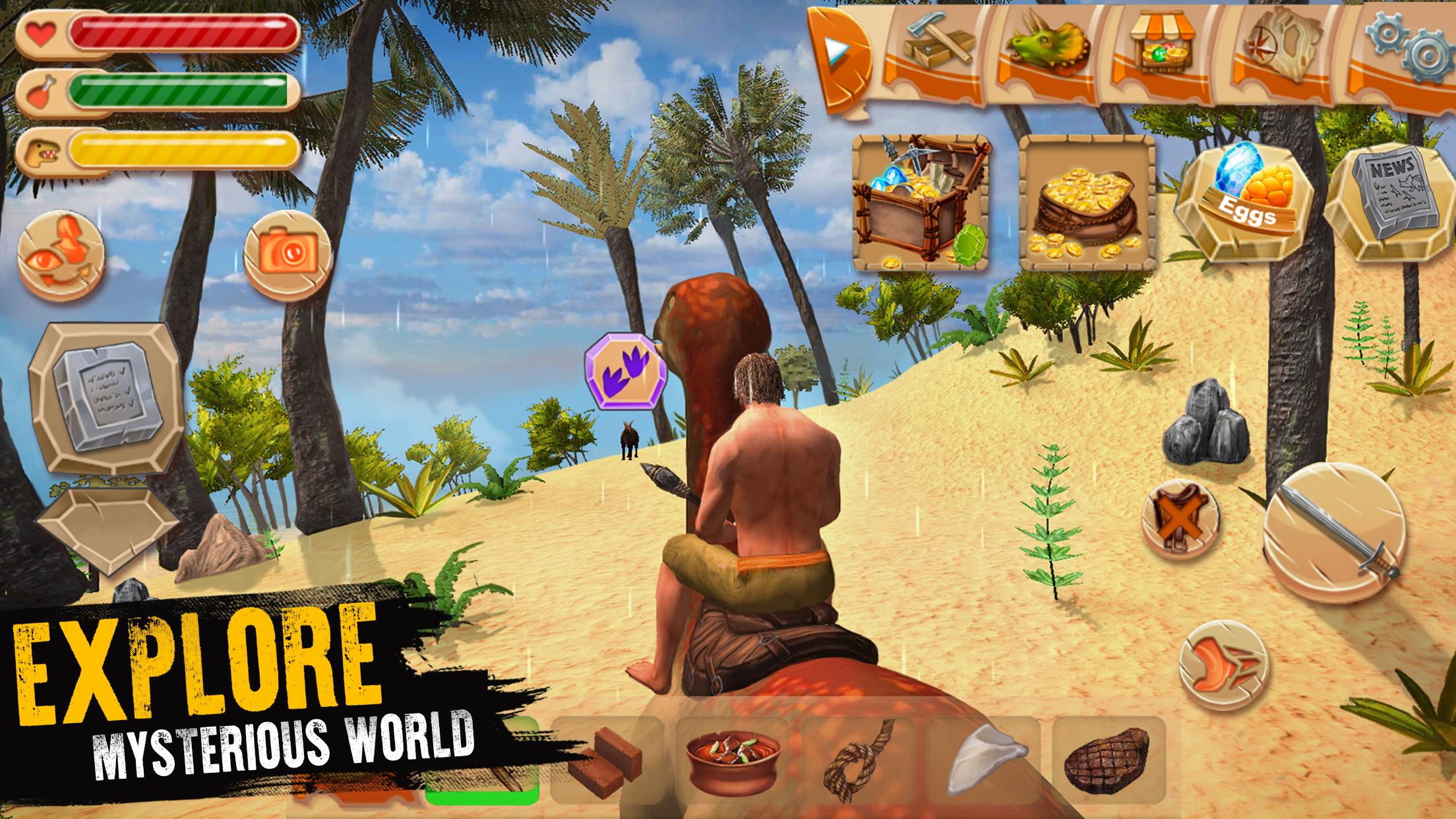 اسکرین شات 5 بازی Jurassic Survival Island