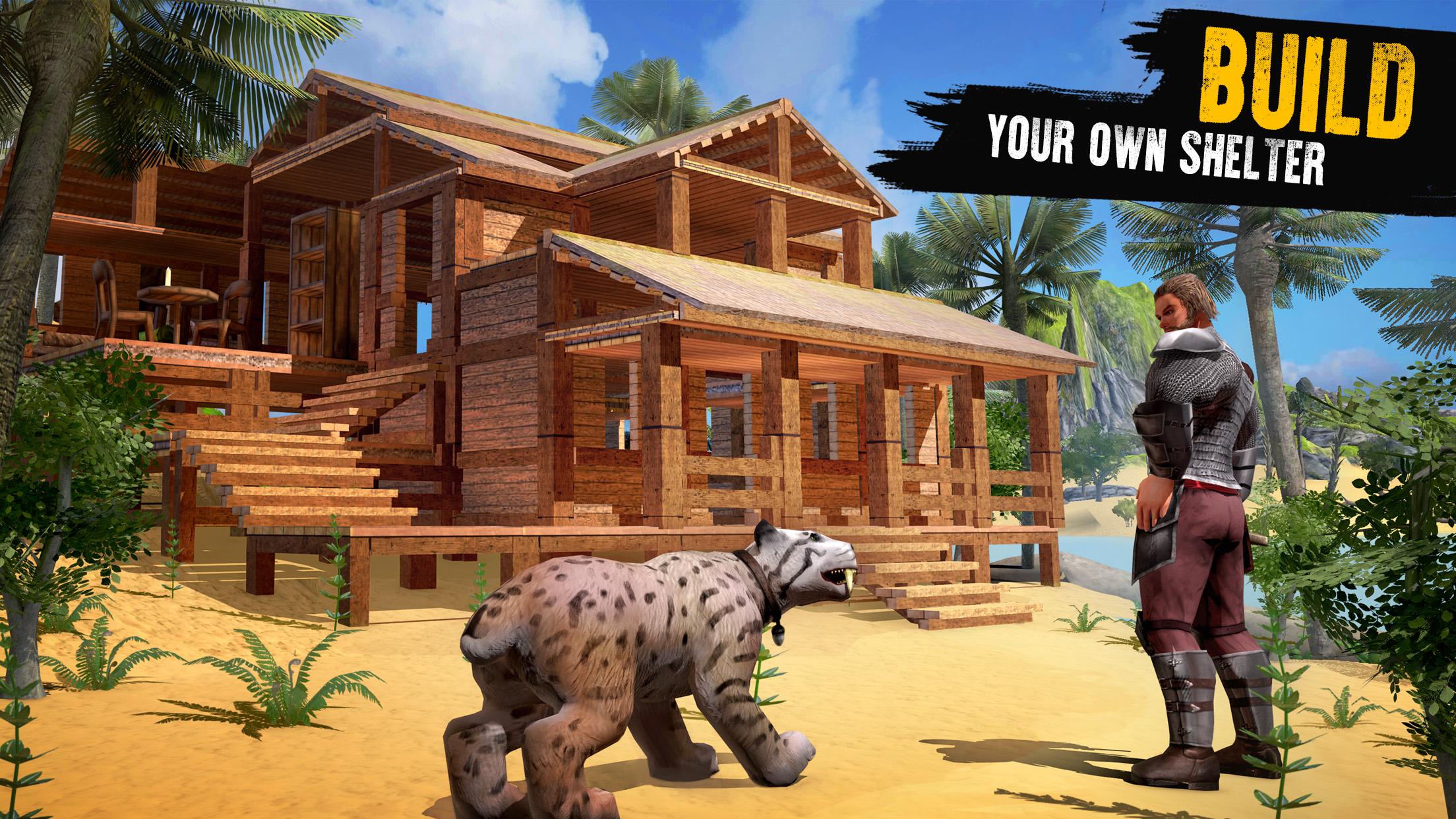 اسکرین شات 3 بازی Jurassic Survival Island