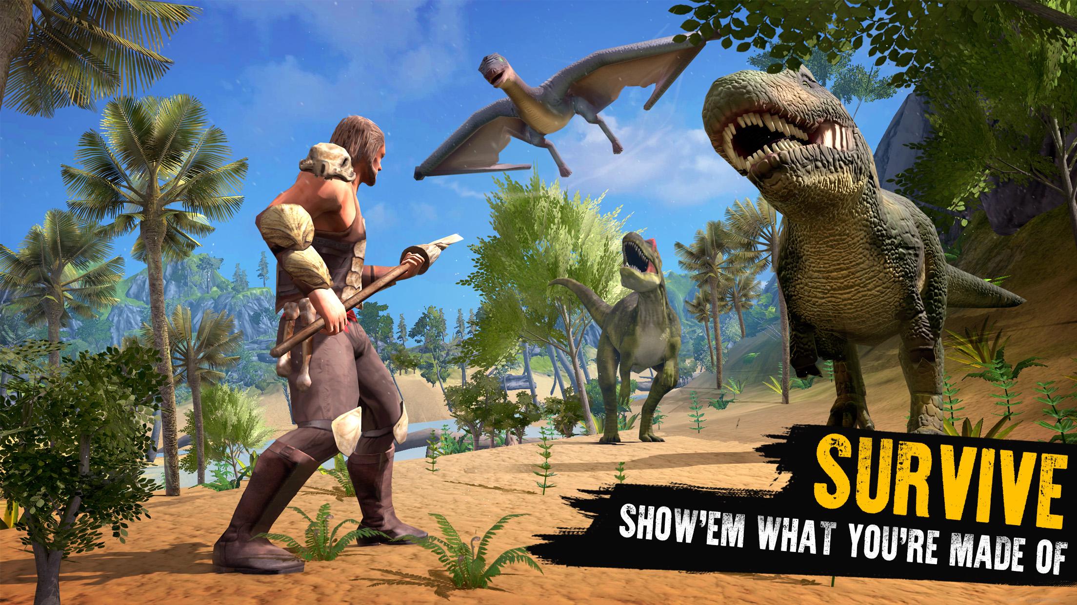 اسکرین شات 1 بازی Jurassic Survival Island