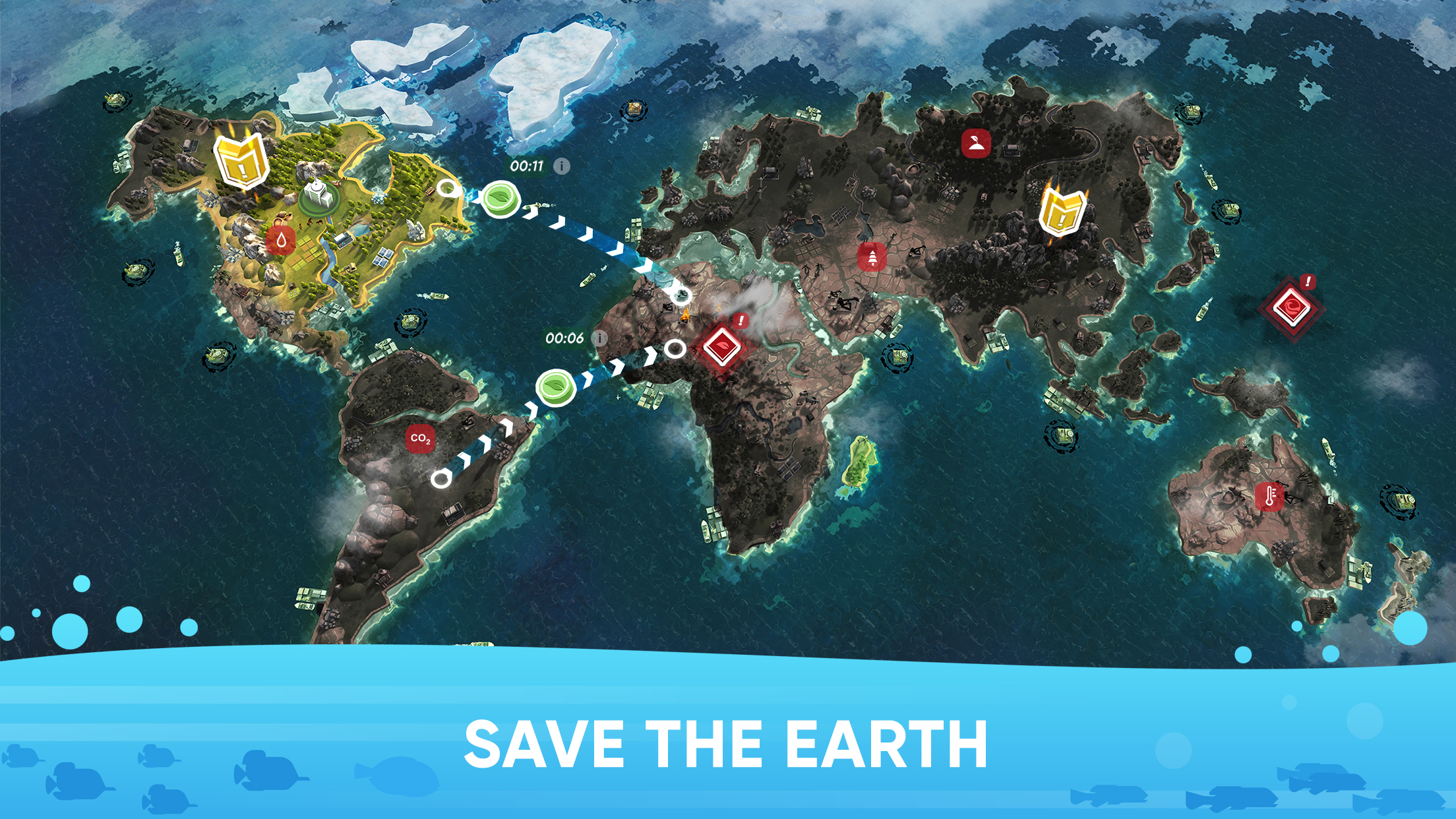 اسکرین شات 1 بازی Save the Earth Planet ECO inc.