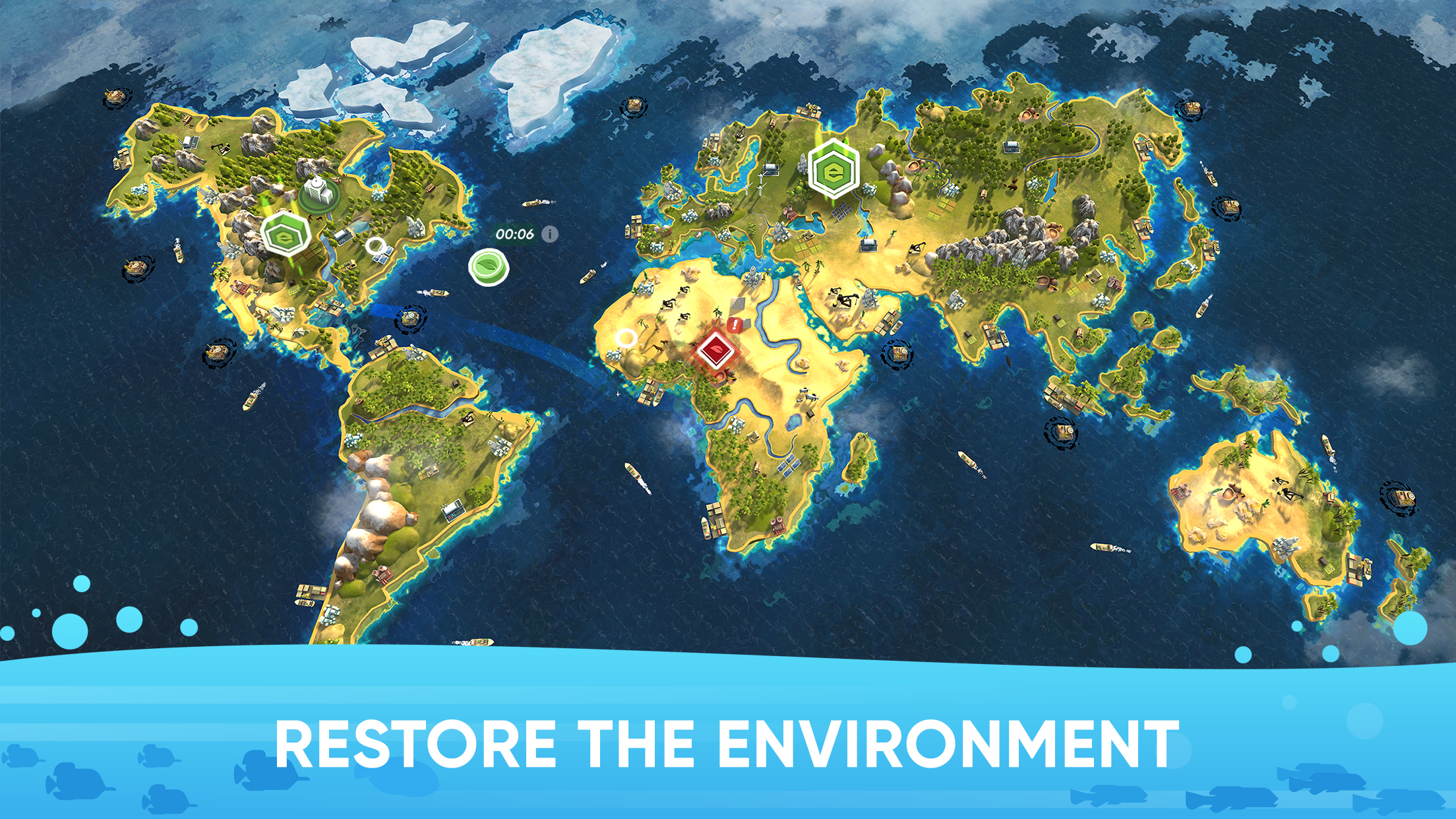 اسکرین شات 5 بازی Save the Earth Planet ECO inc.