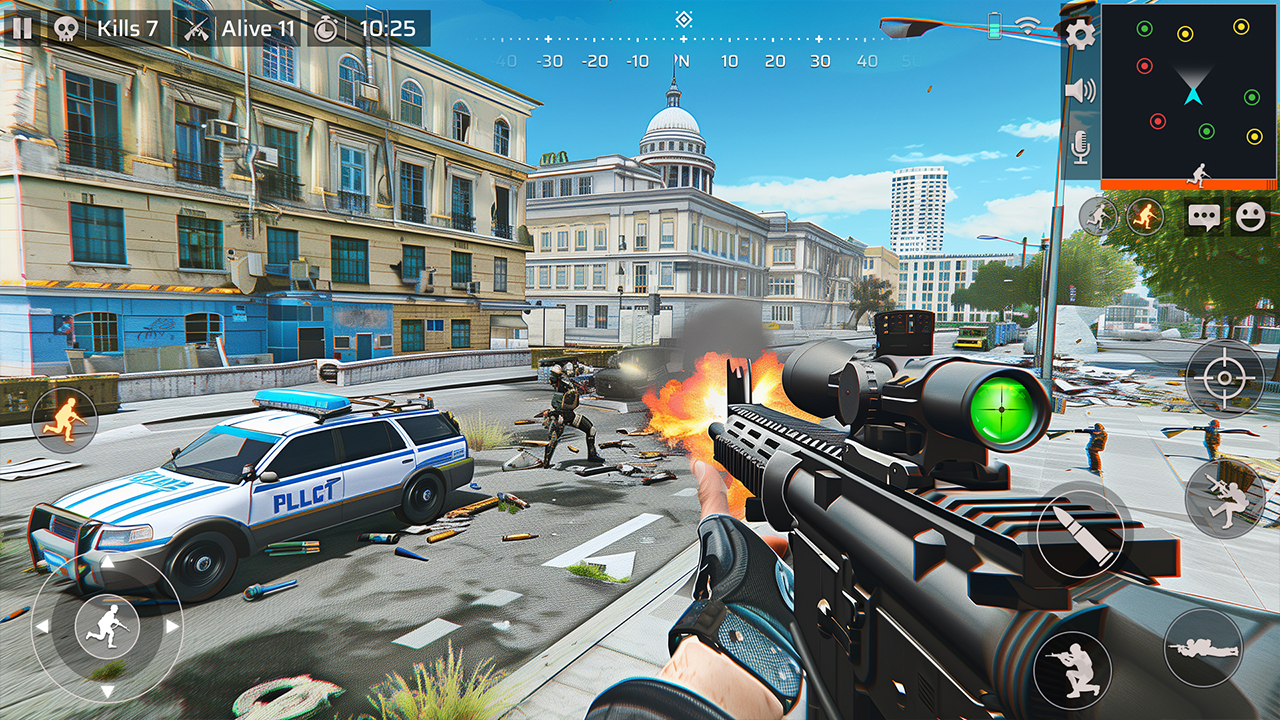 اسکرین شات 5 بازی US Sniper Gun Shooting Games