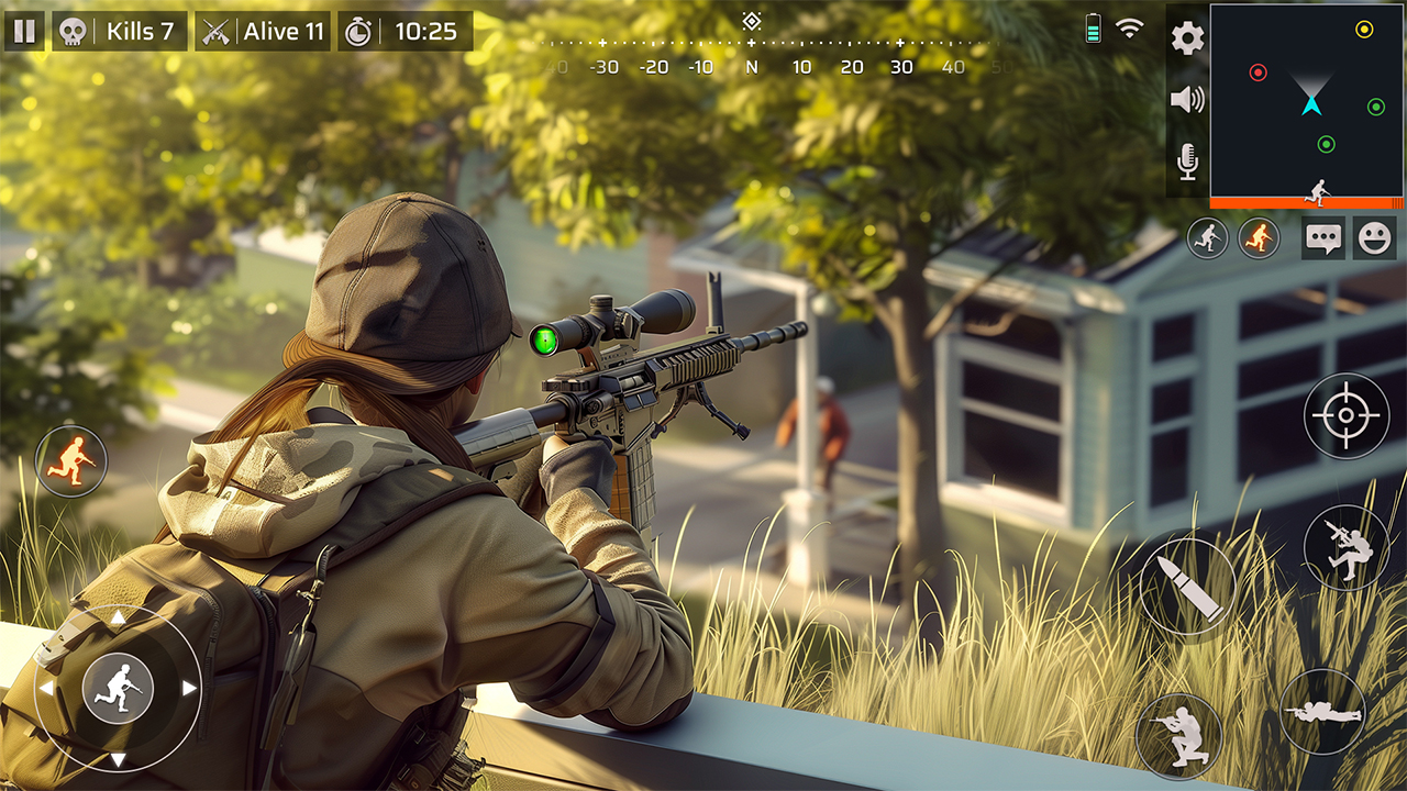 اسکرین شات 1 بازی US Sniper Gun Shooting Games