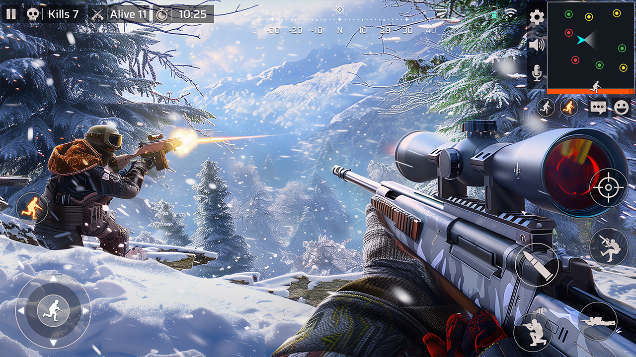 اسکرین شات 2 بازی US Sniper Gun Shooting Games