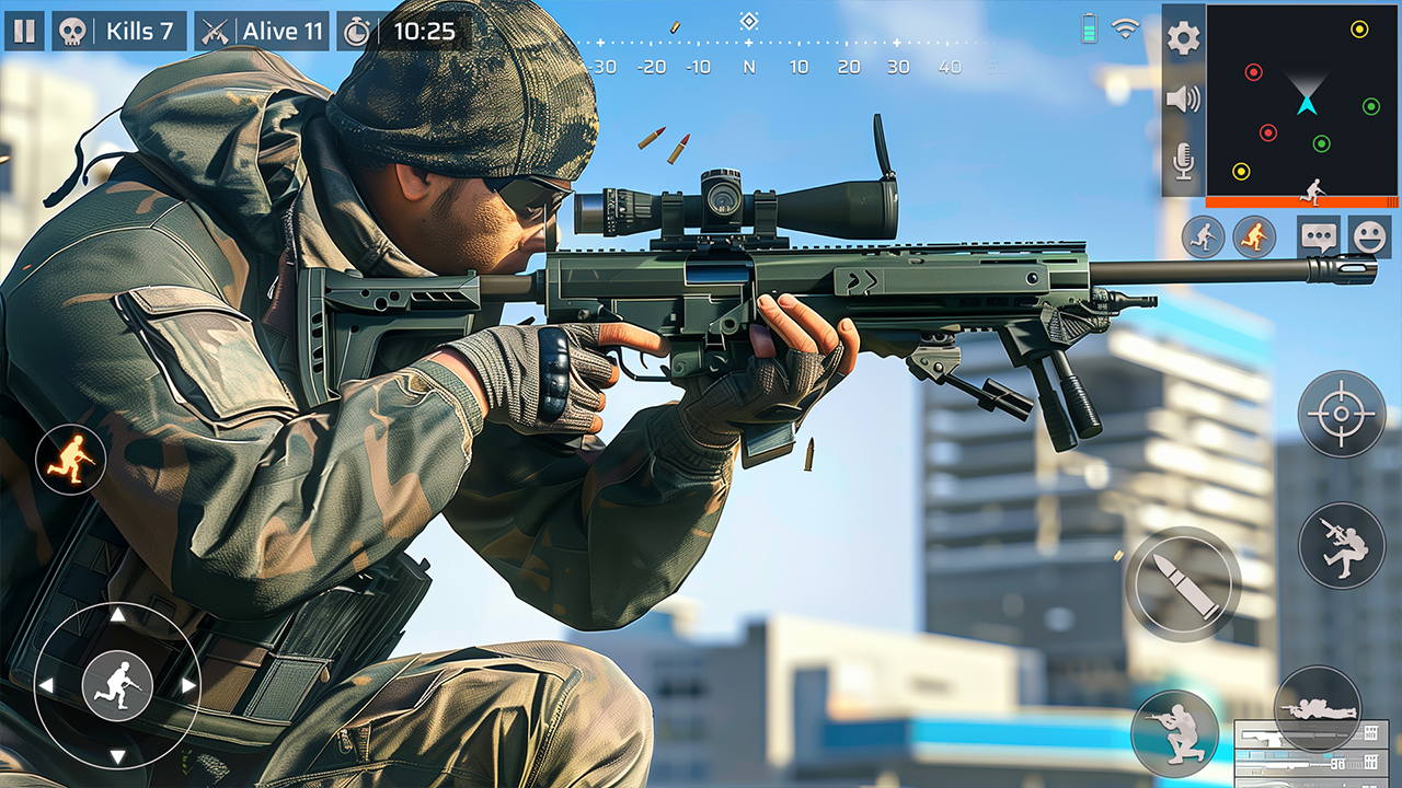 اسکرین شات 3 بازی US Sniper Gun Shooting Games