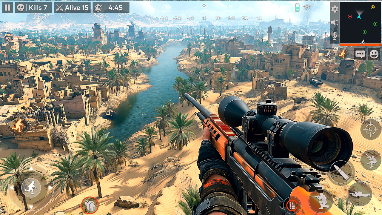 اسکرین شات 3 بازی US Sniper Gun Shooting Games