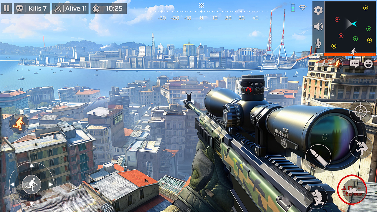 اسکرین شات 4 بازی US Sniper Gun Shooting Games