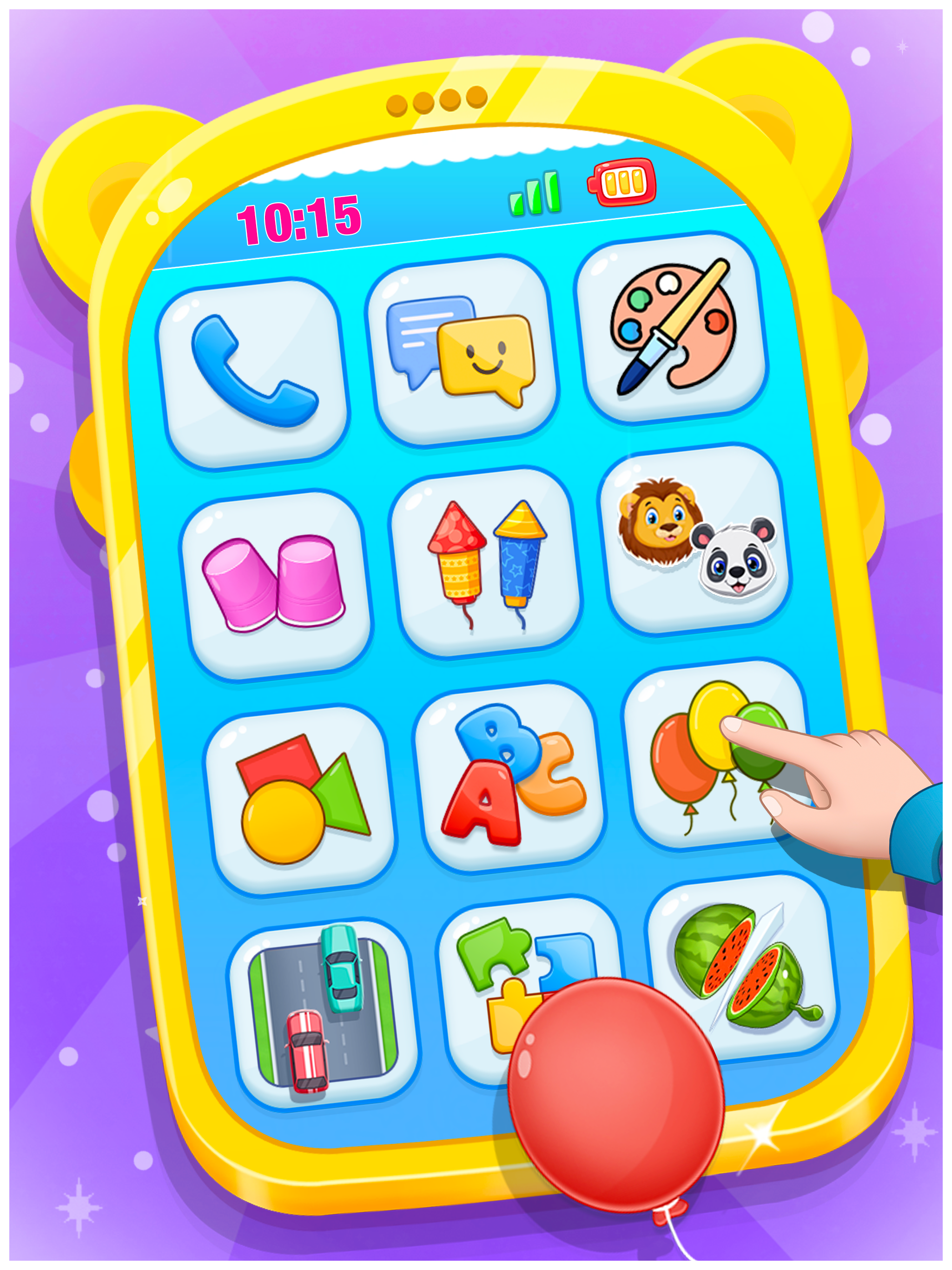 اسکرین شات 1 بازی Baby Phone : Kids Mobile Games