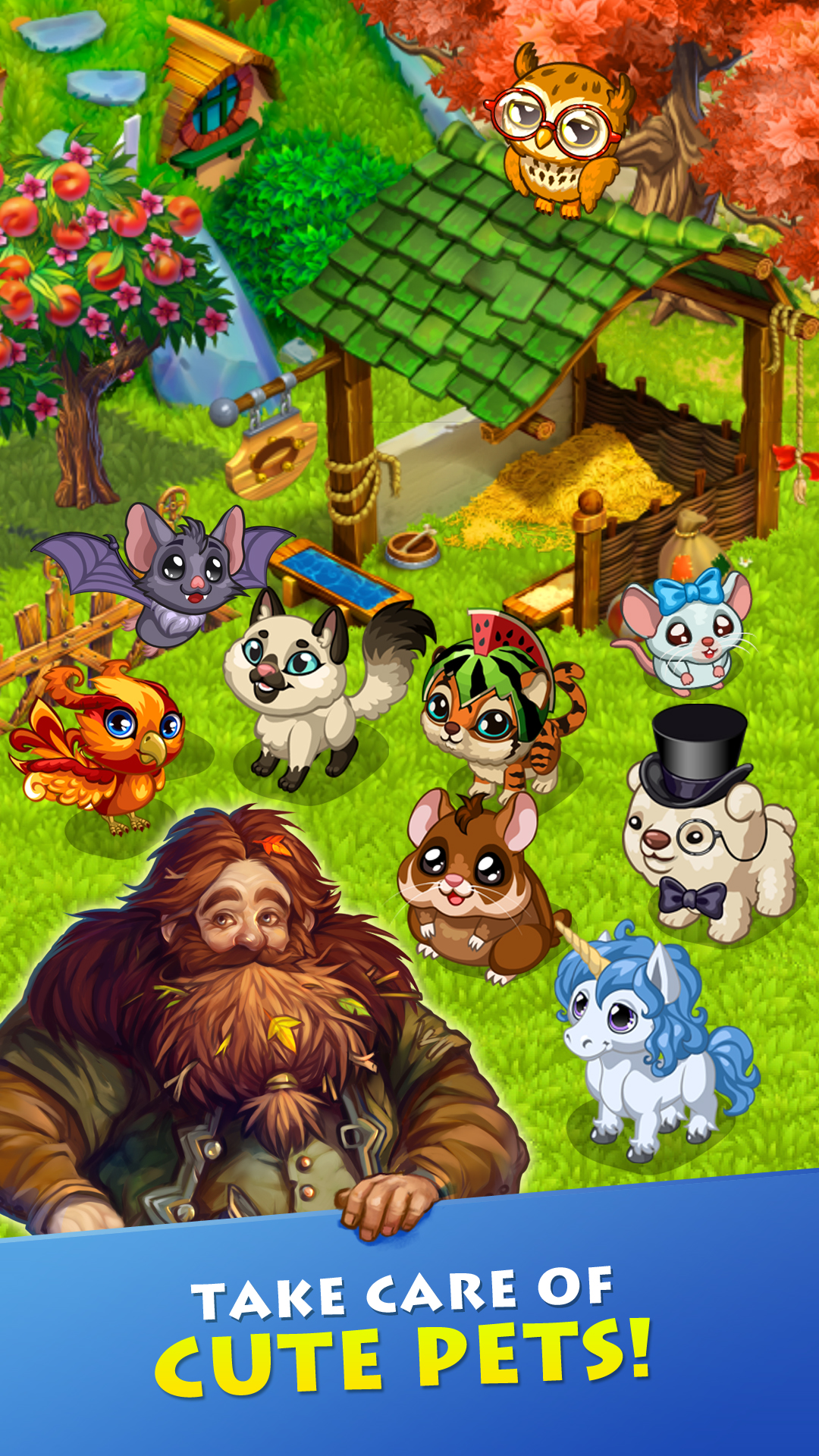 اسکرین شات 3 بازی Farmdale: farm games Hay & Day