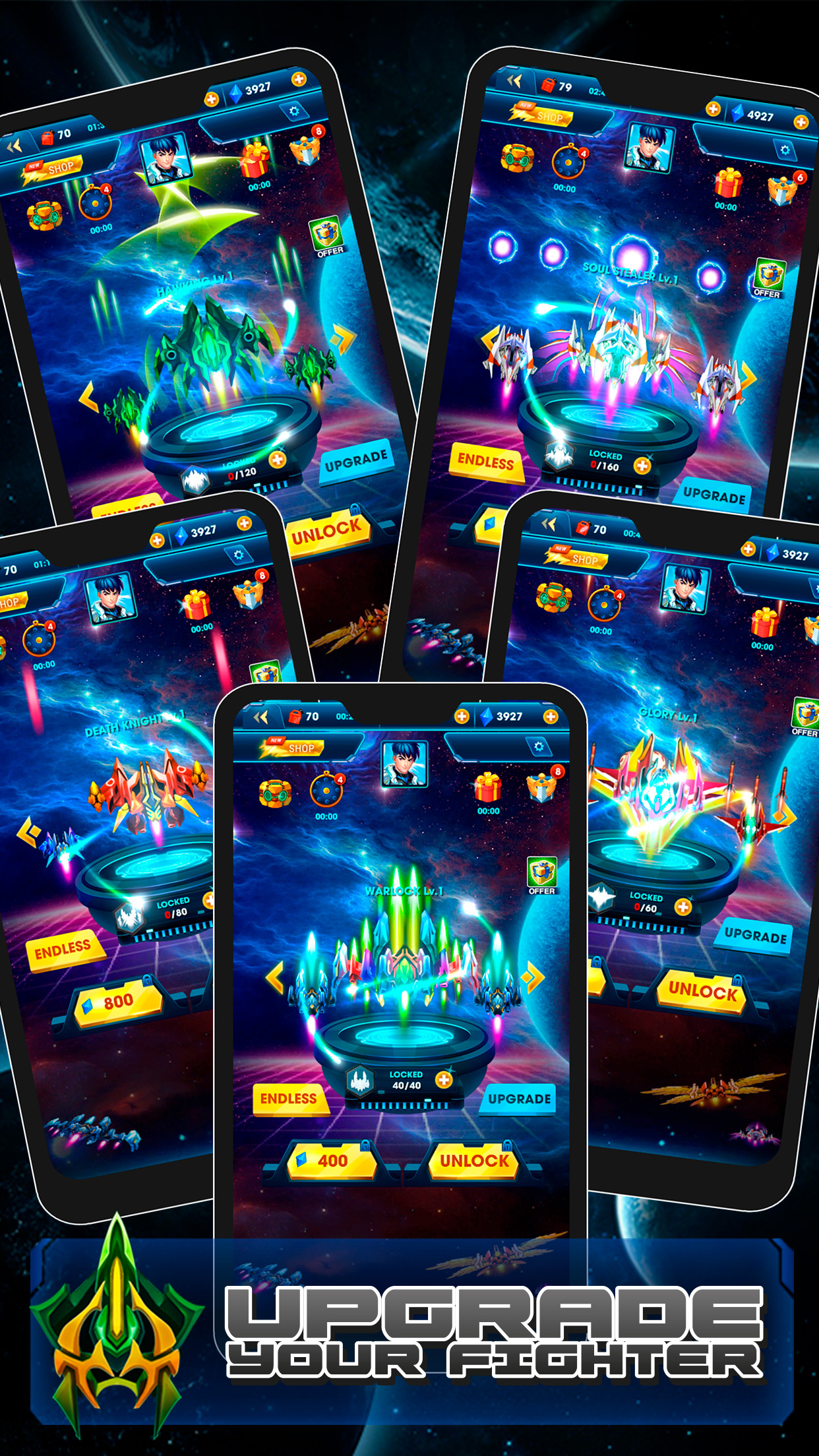 اسکرین شات 1 بازی Galaxy Aliens Shooter 2025