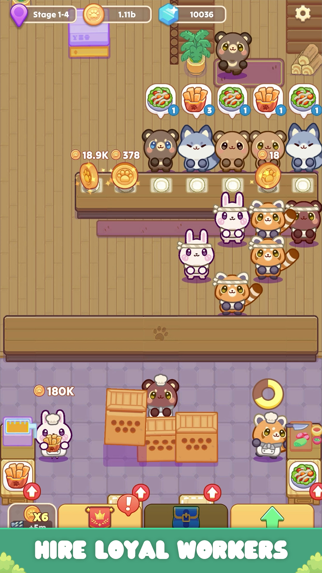 اسکرین شات 4 بازی Cozy Cafe: Animal Restaurant