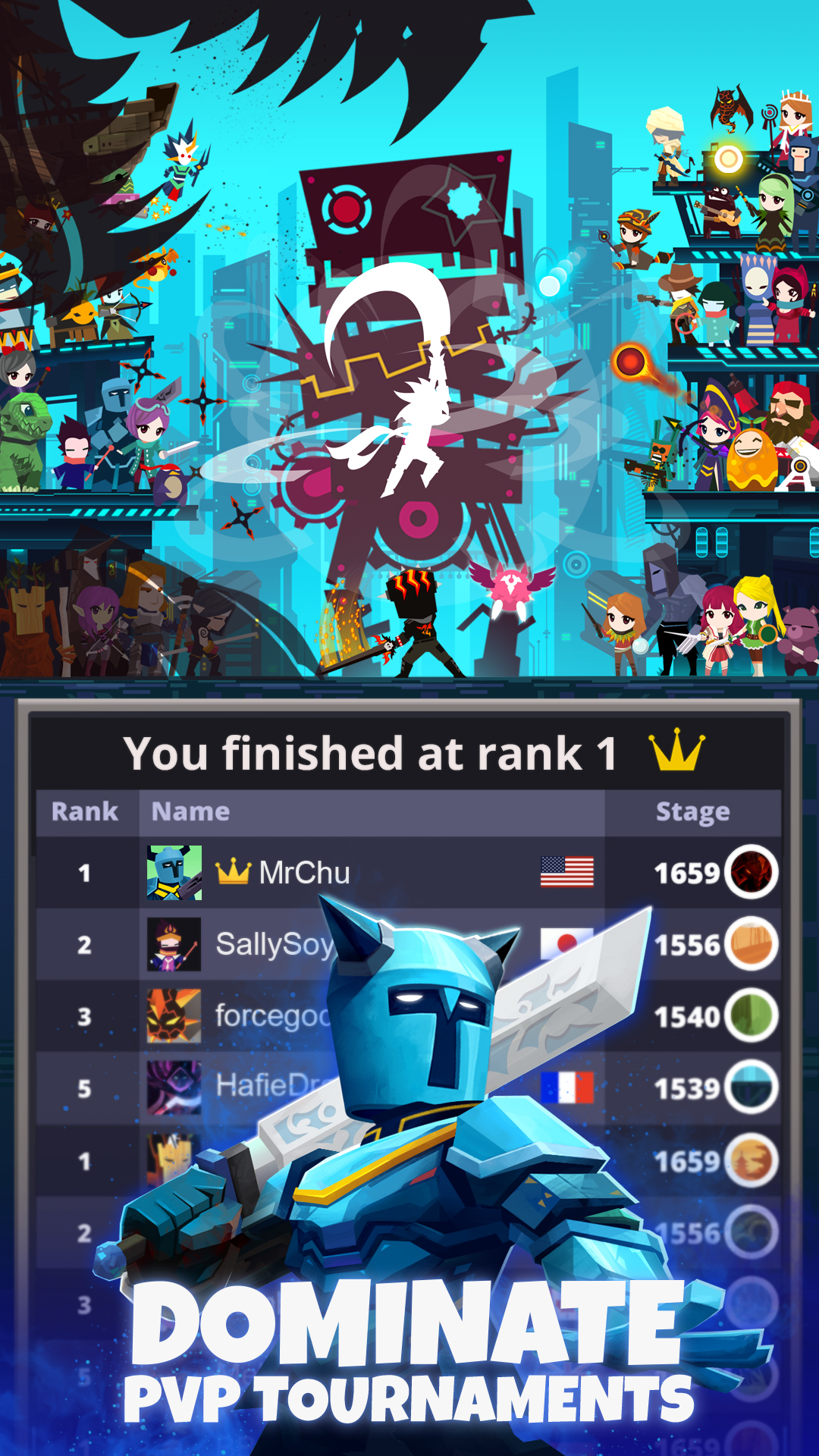 اسکرین شات بازی Tap Titans 2: Clicker Idle RPG 4