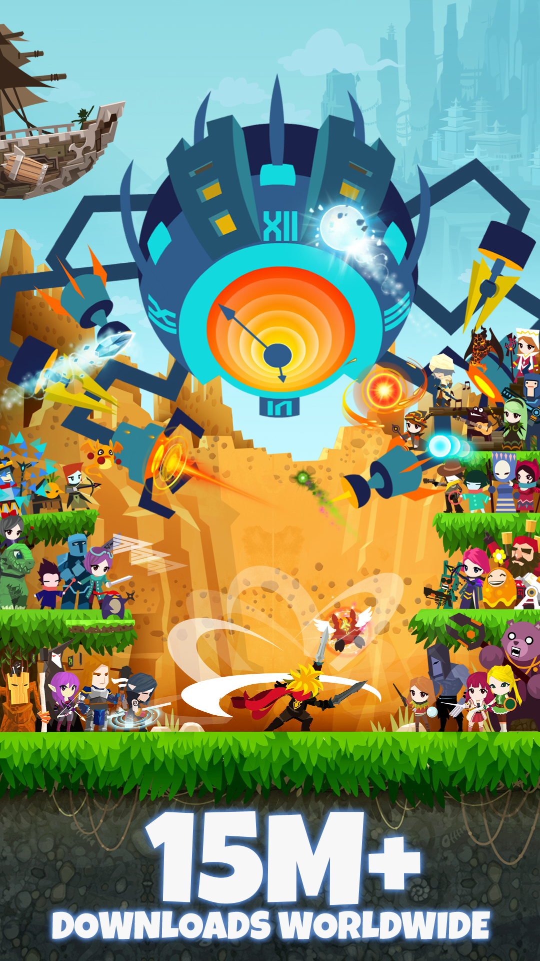 اسکرین شات 1 بازی Tap Titans 2: Clicker Idle RPG
