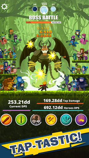 اسکرین شات 8 بازی Tap Titans