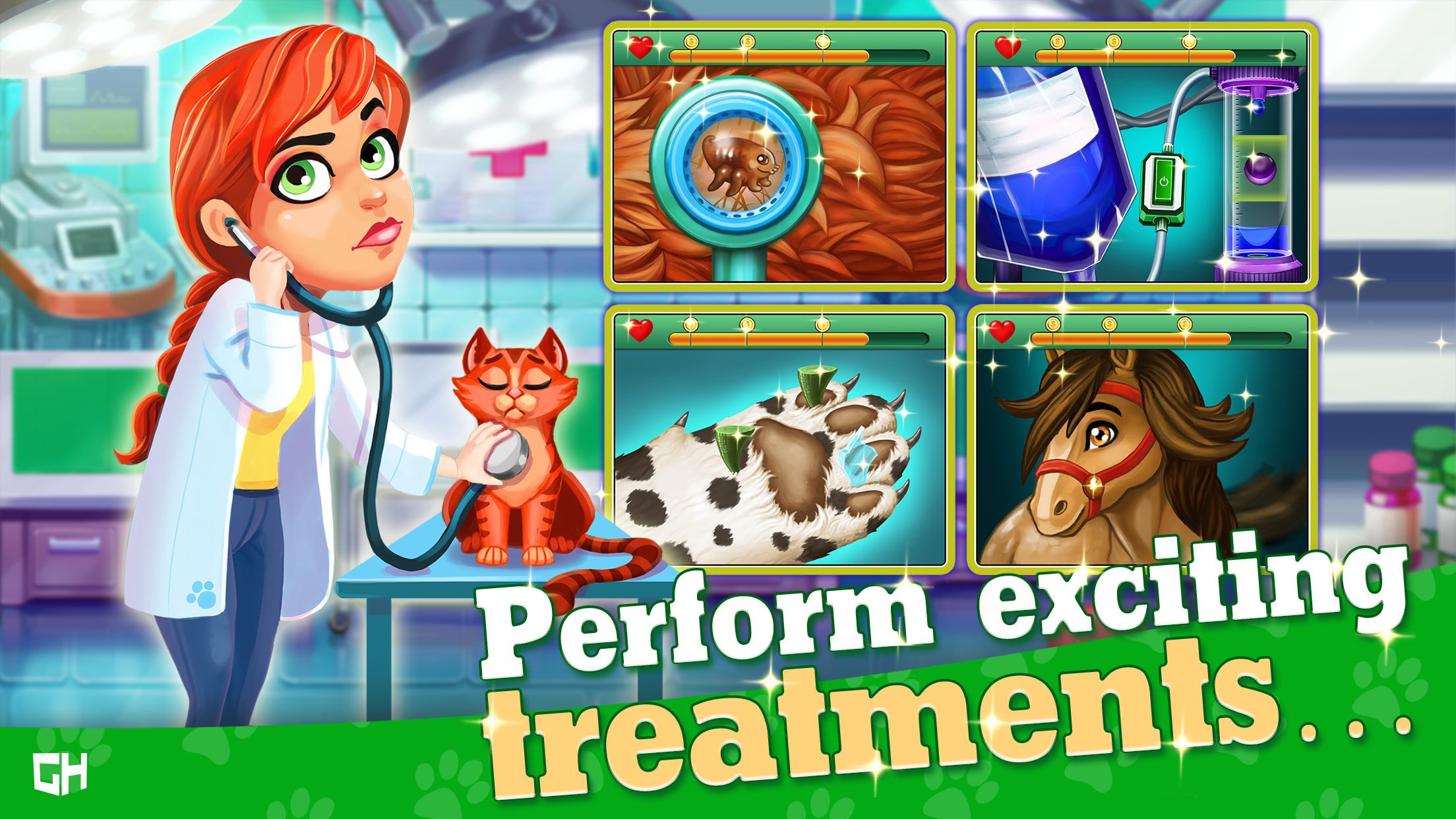 اسکرین شات 1 بازی Dr. Cares - Pet Rescue 911