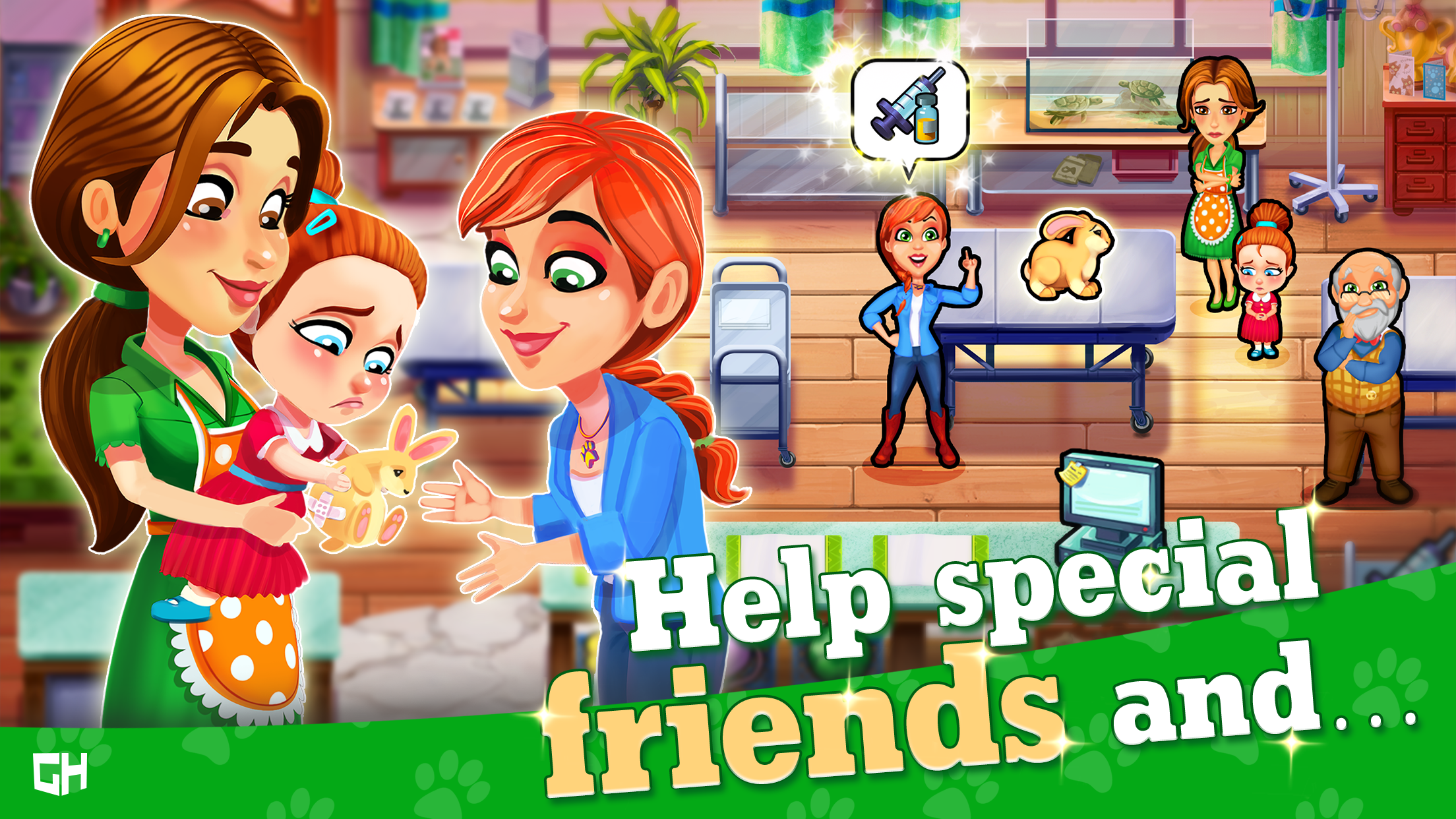 اسکرین شات 2 بازی Dr. Cares - Pet Rescue 911