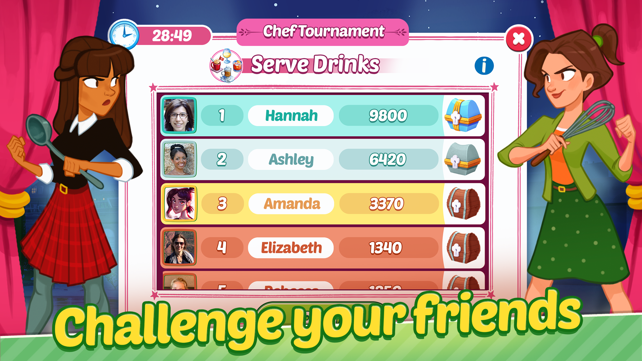 اسکرین شات 5 بازی Delicious World - Cooking Game